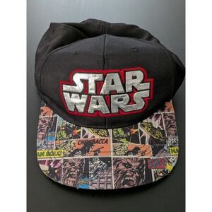 Star Wars Comic Book‎ Logo Hat Black Snapback Youth OSFM Lucasfilm